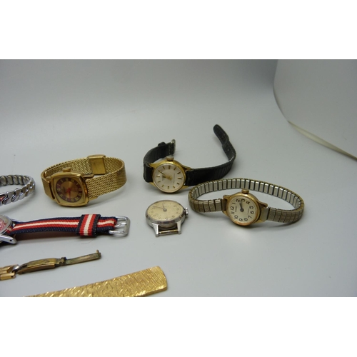 1004 - A collection of lady's wristwatches