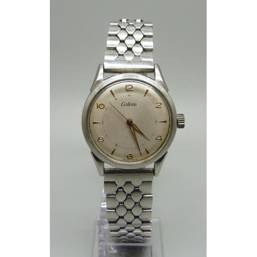 1040 - A gentleman's 1950's manual wind Certina wristwatch