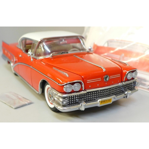 602 - A Platinum Collection 1958 Buick Limited Har Top, boxed