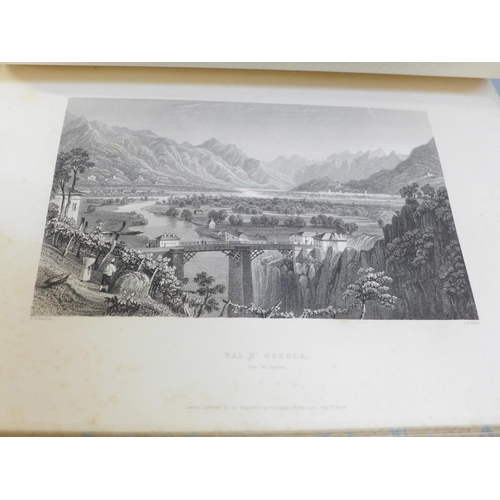 709 - One volume; Beattie's Switzerland Volume 1 Full cont. calf, 1836