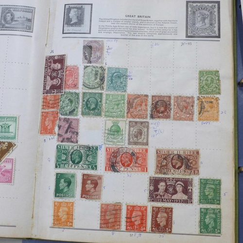 711 - Four albums of used Foreign stamps