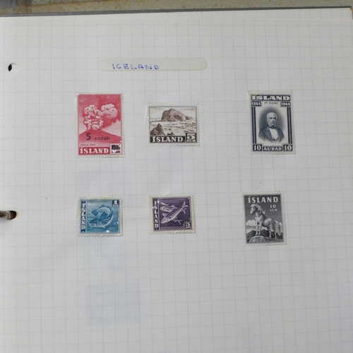 711 - Four albums of used Foreign stamps