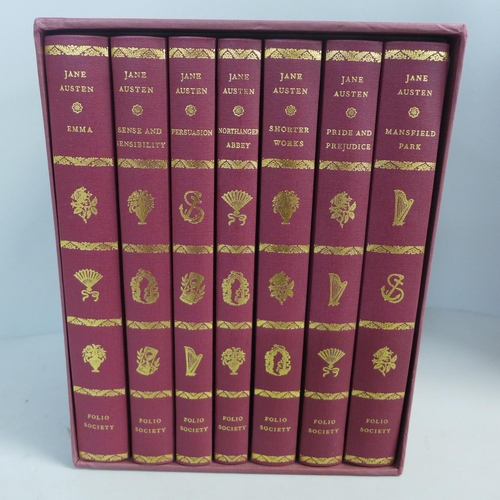 771 - A Folio Society set of Jane Austen novels in slipcase