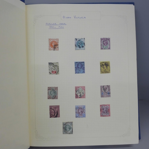 782 - The Favourite Philatelic album containing early GB and Commemoratives through to 1970