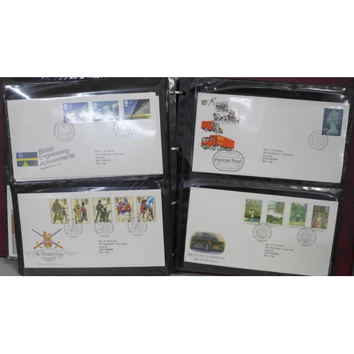 783 - An album containing 87 Great Britain First Day Covers, 1980-1985  and a GB 1980 Collectors pack