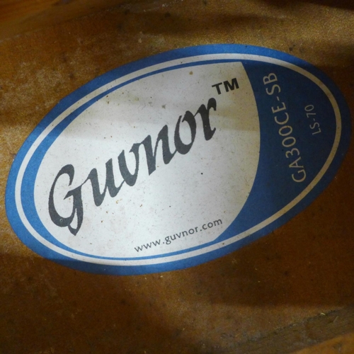 822 - A Guvnor electro-acoustic guitar