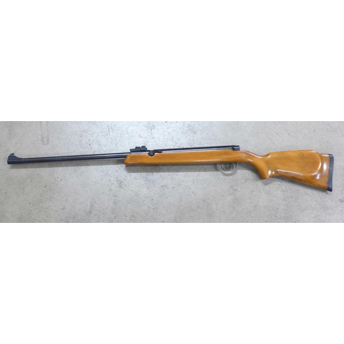 824 - A Webley Osprey side lever .22 calibre air rifle