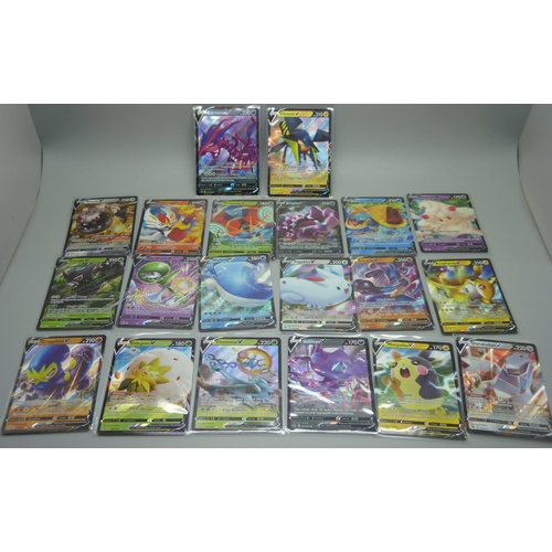 835 - 20 V Pokemon cards