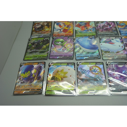 835 - 20 V Pokemon cards