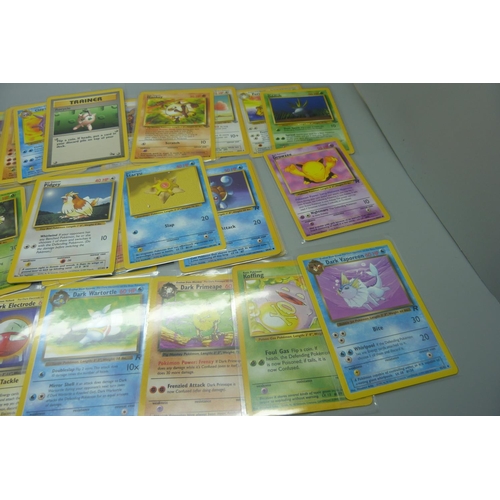 836 - 50 vintage Pokemon cards