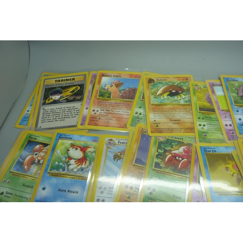 840 - 50 vintage Pokemon cards