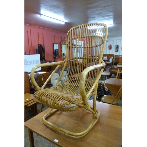 107 - An Italian bamboo armchair