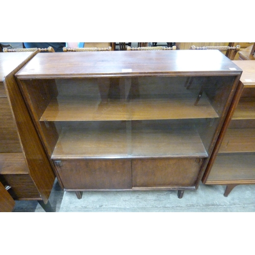 110 - A Beaver & Tapley tola wood bookcase