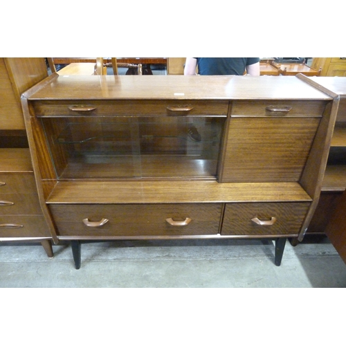 111 - A G-Plan Brandon tola wood highboard