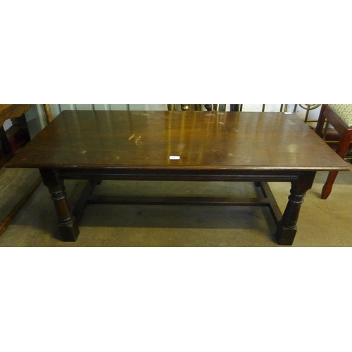 270 - An oak coffee table