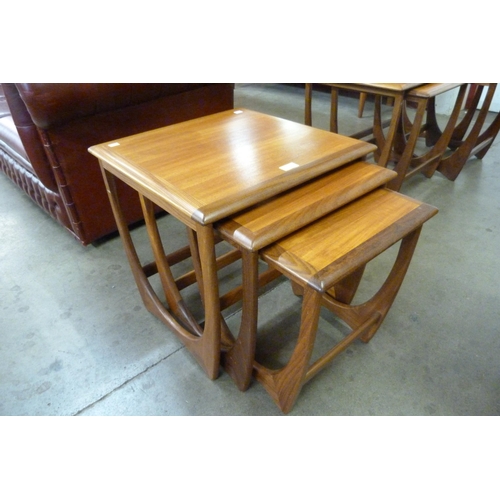 29 - A G-Plan Astro teak nest of tables