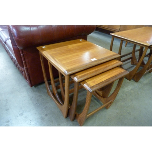 29 - A G-Plan Astro teak nest of tables