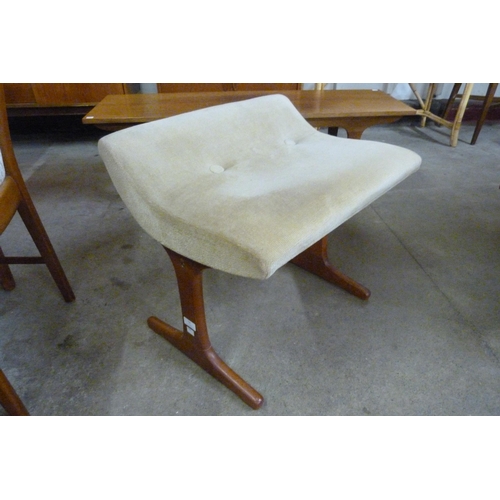 57 - An Austin Suite teak stool