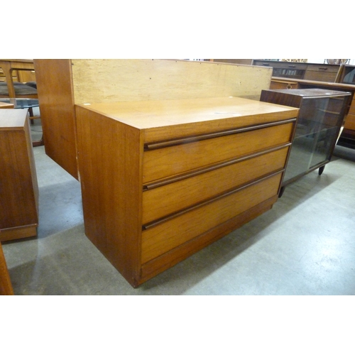 61 - A Beithcraft teak chest of drawers