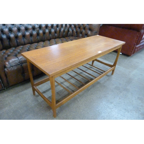 70 - A teak coffee table