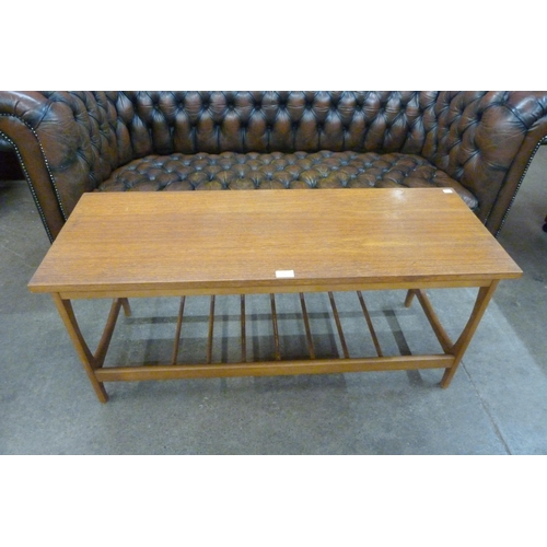 70 - A teak coffee table