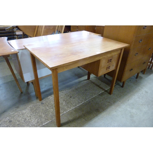 75 - A Danish teak desk