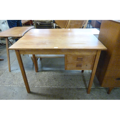 75 - A Danish teak desk