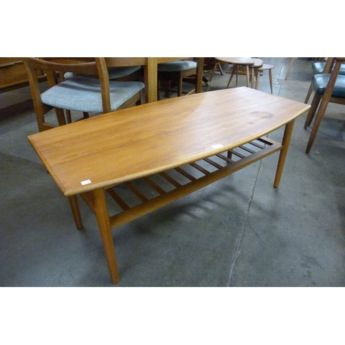 80 - A teak coffee table