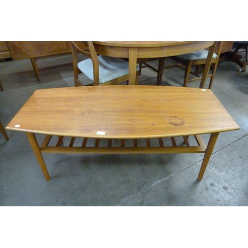 80 - A teak coffee table