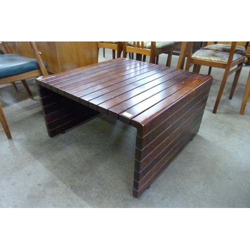 84 - An Elamisen Iloksi teak coffee table, designed for Vilka