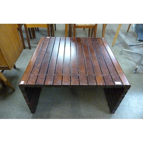 84 - An Elamisen Iloksi teak coffee table, designed for Vilka