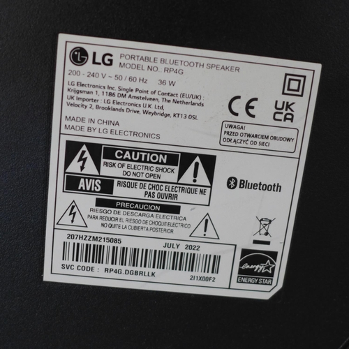 3001 - LG Xboom 360 Wireless Speaker, Original RRP £189.99 + vat  (294-102)  * This lot is subject to vat