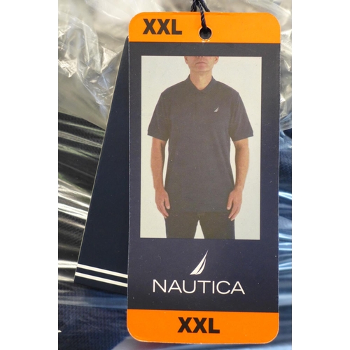 3011 - Quantity of Men's XXL Navy Nautica polo's * This lot is subject to vat