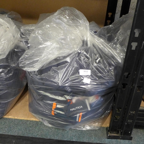 3012 - Quantity of Men's XXL Navy Nautica polo's * This lot is subject to vat