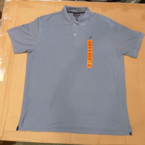 3015 - Quantity of Men's Blue and Grey Nautica polo's  * This lot is subject to vat