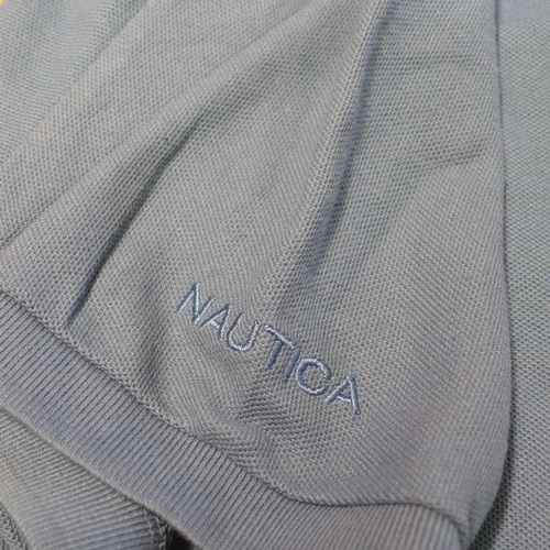 3015 - Quantity of Men's Blue and Grey Nautica polo's  * This lot is subject to vat