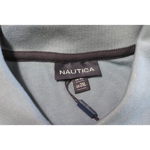 3015 - Quantity of Men's Blue and Grey Nautica polo's  * This lot is subject to vat