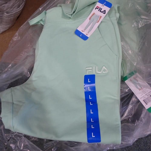 3016 - Quantity of Ladies Mint Green Fila joggers, mixed sizes * This lot is subject to vat