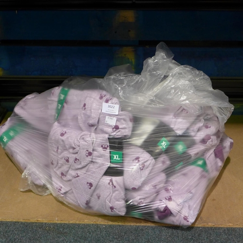 3022 - Quantity of Ladies Disney PJ sets, mixed sizes   * This lot is subject to vat