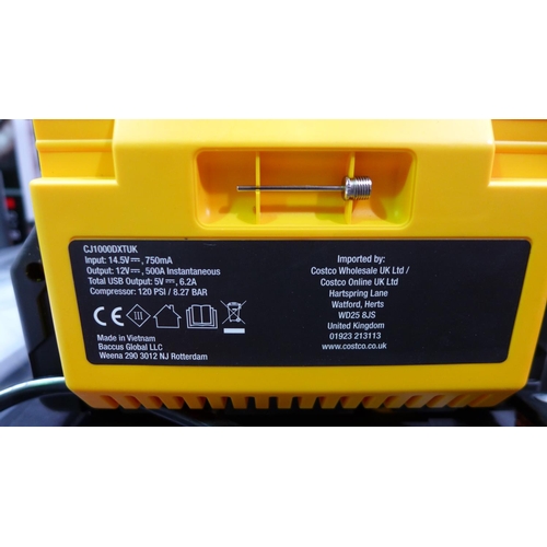 3055 - Cat Jump Starter 1200 Amp (Model: Cj1000Dxt)  (294-263)    * This lot is subject to vat