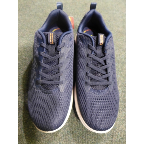 Ladies navy skechers clearance uk