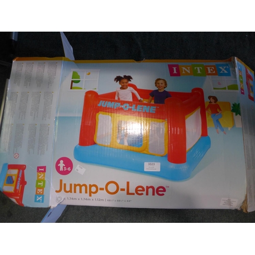 3323 - Playhouse Jump-O-Lene      (294-276)    * This lot is subject to vat