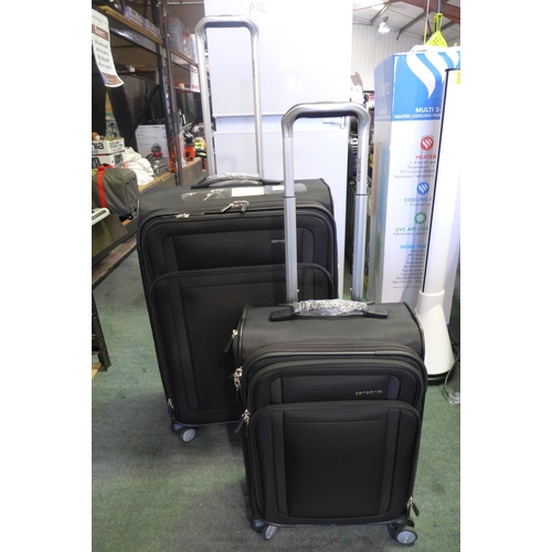 3330 - Samsonite 2pc Soft Luggage Cases (294-907)  * This lot is subject to vat