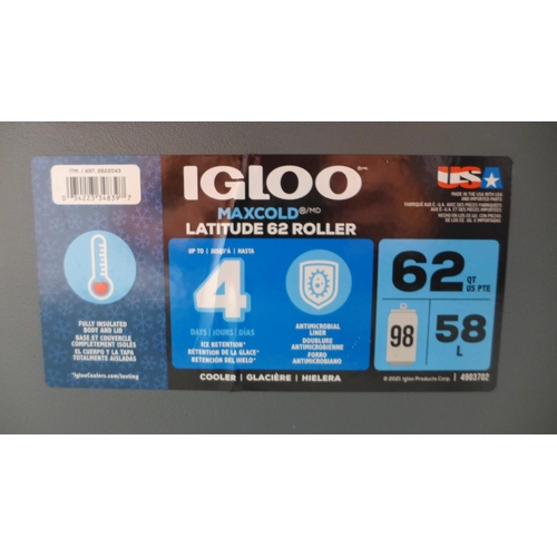 3339 - Igloo 62Qt WheeLED Cooler  Fy23    (294-93)    * This lot is subject to vat