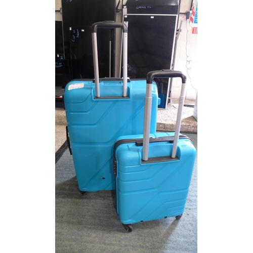 3351 - At Jetdriver Large 79Cm 4 Wheel Spinner Hardside Case and At Jetdriver Carryon 55Cm  4 Wheel Spinner... 