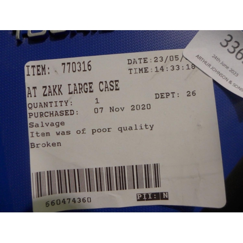 3365 - At Zakk Large Hardside Spinner Case -         (294-108)    * This lot is subject to vat