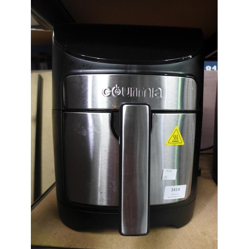 3414 - Gourmia Air Fryer 7Qt      (294-269)    * This lot is subject to vat