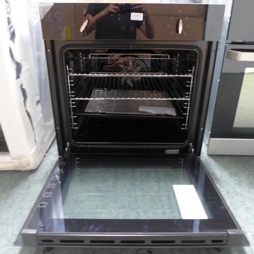 3036 - CDA Single Multi-Function Oven - -Broken Handle (H595xW595xD567) (Model: SK310BL)  Original RRP £300... 