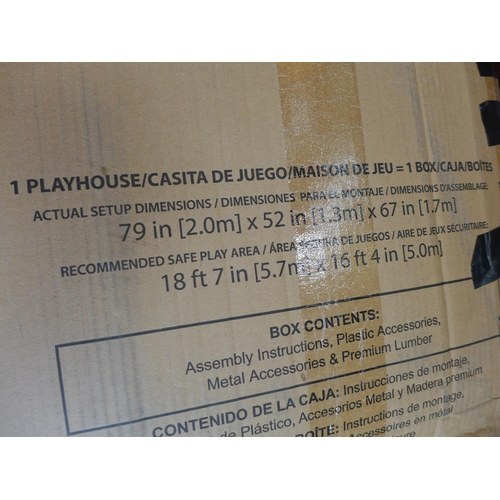 1562 - Byd Aspen Playhouse, Original RRP £249.99 + VAT (4168A-10) - boxed, not checked *This lot is subject... 