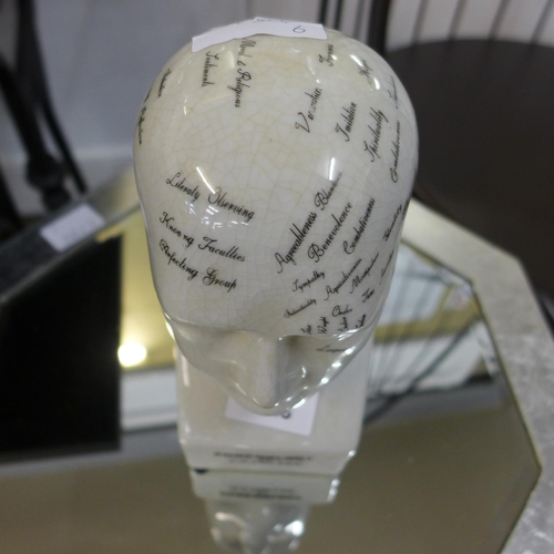 1323 - A small Phrenology head